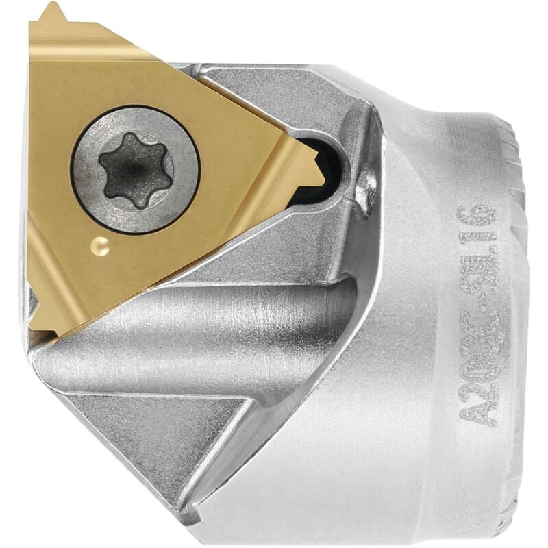 Testina portainserti con bloccaggio a vite