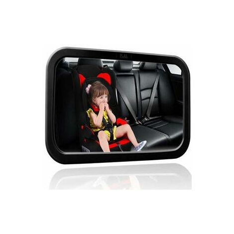 Hofuton 34.5*20*5cm Voiture Rétroviseur Miroir de Surveillance Sécurité de Bébé