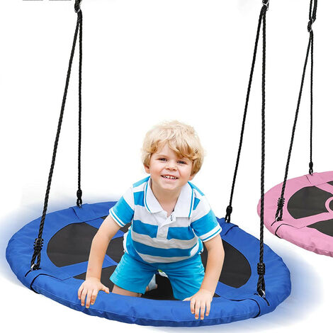 Hofuton Balançoire 100 cm 150 kg Bleu