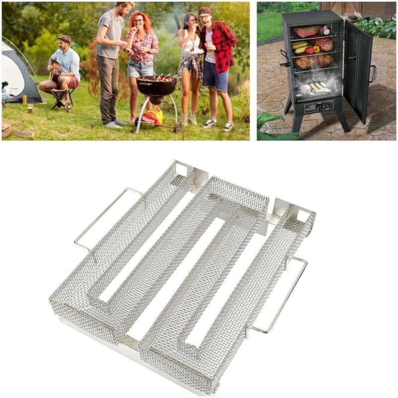 Hofuton Générateur de fumée froide en acier inoxydable - Générateur de fumée froide - Générateur de fumée froide - En acier inoxydable - Pour fumer à