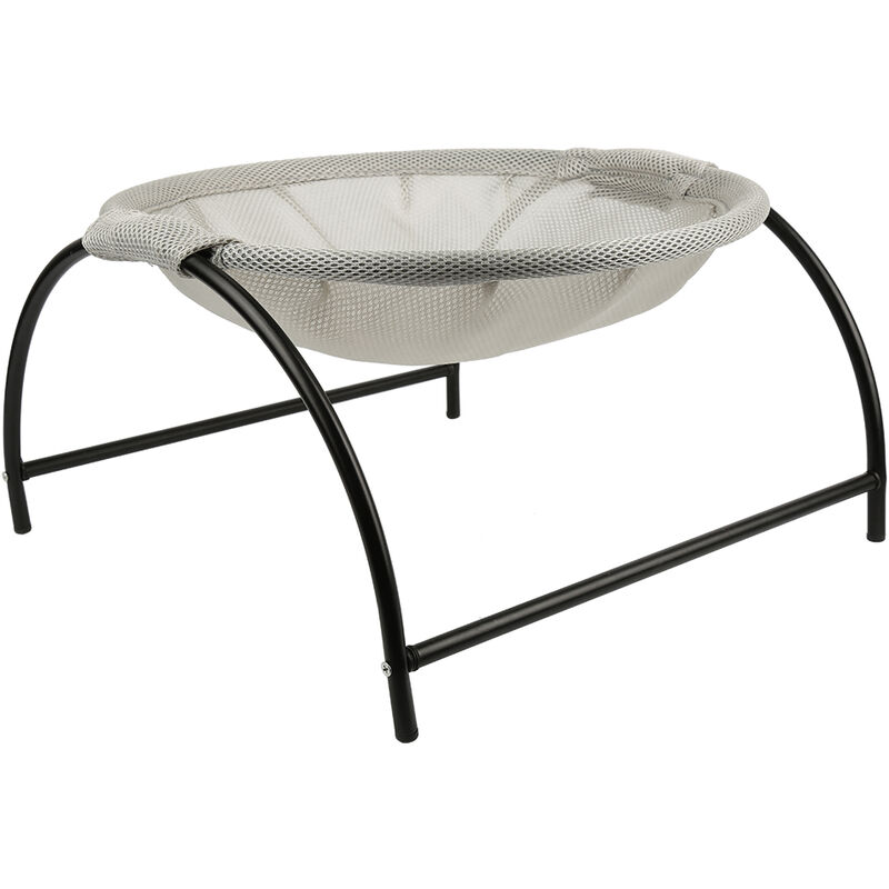 Wyctin - Hofuton Panier Chat Confortable Hamac Chat Lavable Coussin Chat Anti Stress Couchage Lit pour Chats et Petit Chien 434324.5cm Gris
