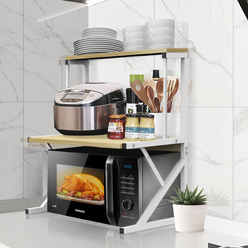 Wyctin - Hofuton Support de Four à Micro-Ondes Étagère de Rangement pour Micro-Ondes Multifonction Etagère de Stockage Étagère de Cuisine Support