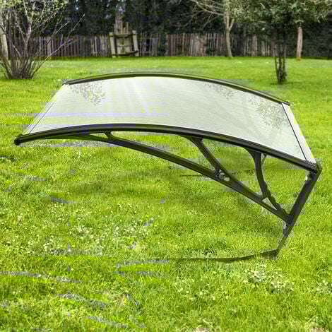 Hofuton Toit de Garage pour Tondeuse Robot Abri Protection Jardin Gazon Pelouse Marron