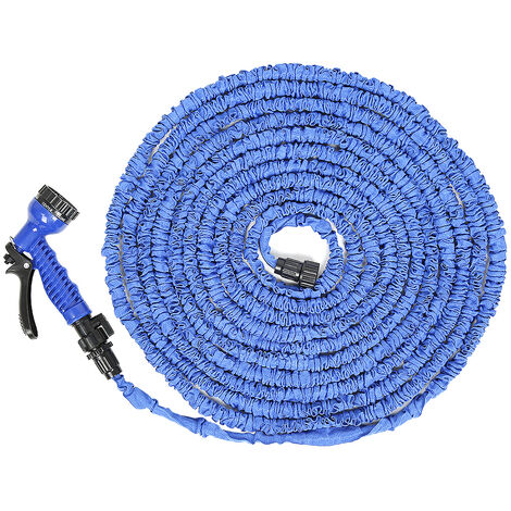 Tuyau d'arrosage extensible de 5 à 10 m - NAJA 10 bleu