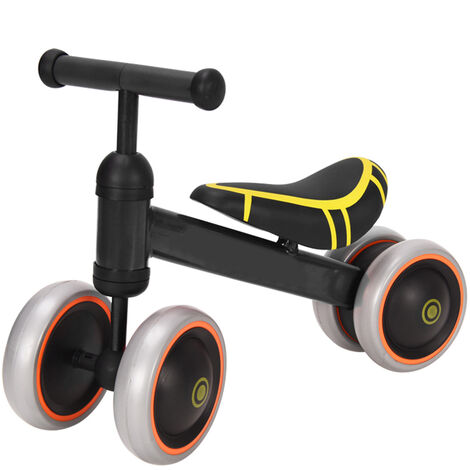 Draisienne Vélo d'Equilibre sans Pédales pour Enfant 2 Ans + avec Guidon et  Selle Réglables Charge max 20 kg - Costway