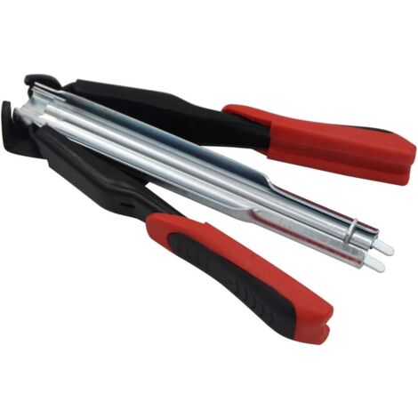 Hog-Ringzange, C-Typ-Clip, Installationsausrüstung, Werkzeug, Auto-Zaunzange für Hühner, Kaninchen, Haustierkäfig, Dichtung, Autotasche, Kissen, Reparaturwerkzeuge
