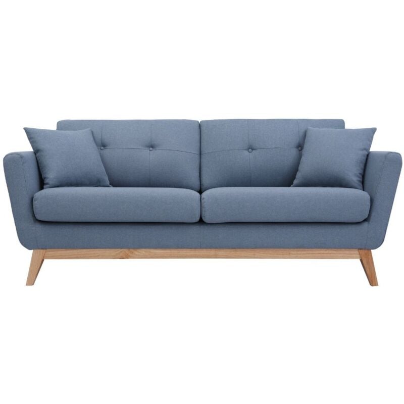 Concept-usine - Canapé scandinave 3 places tissu - 190cm - hoga