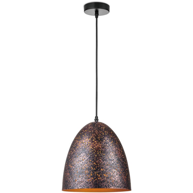 

60W marrón suspensión 'oxidado pequeño' - Brun - Home Sweet Home