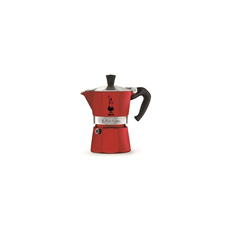 4941 cafetera manual Cafetera italiana Rojo - Bialetti