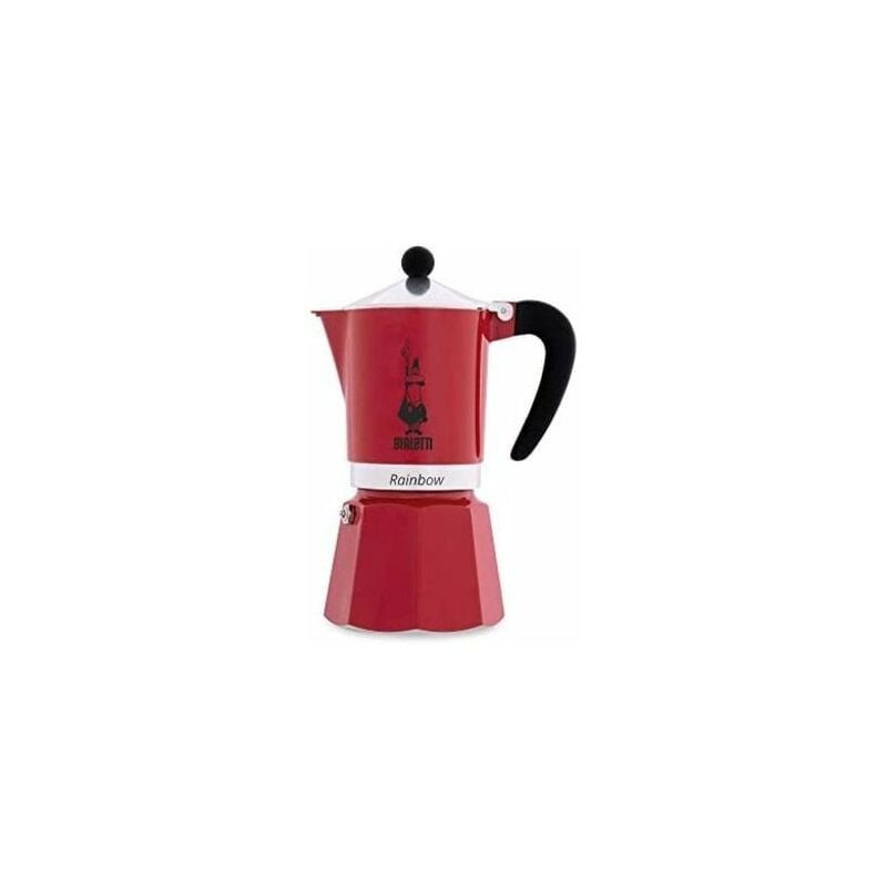 Rainbow Rojo 6 Tazas - Bialetti
