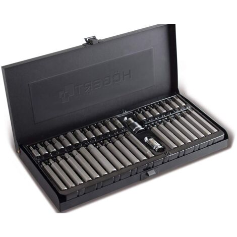 Hogert końcówki hex/ torx/ spline 40cz.