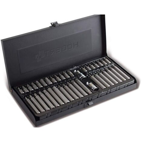 HOGERT KOŃCÓWKI HEX/ TORX/ SPLINE 40cz.
