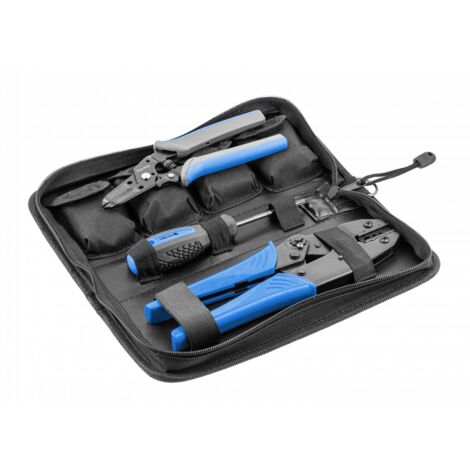 Hogert Technik HT1P177 Crimpzangen-Set Ergonomisch