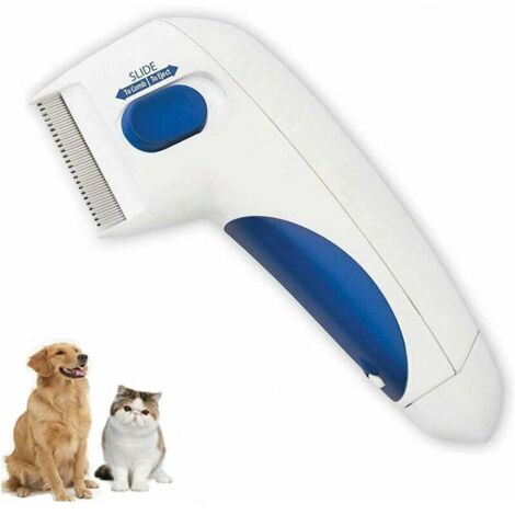Hoher Strom kann Haustierläuse durch Stromschlag töten, elektrischer Läusekamm für Hunde, Flohentfernung für Hunde, FDC