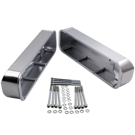 Hoher Ventildeckel aus Aluminium für Ford BBF 429 460 Big Block V8 ab 1968Aluminium Ventildeckel inkl. Schrauben Für Ford BBF 429 460 V8 Motor Ab Bj. 1968