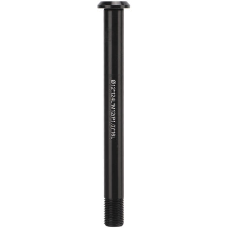 Hohlachse für Rennräder aus Aluminiumlegierung, Fahrradschlauchnabe, Fahrradzubehör Φ12x124LxM12(P1.0)x16L