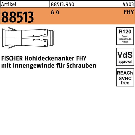 Hohldeckenanker R 88513 FHY M 10 A 4