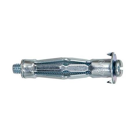 100Stk Hohlraumdübel Metall 5 x 80 mit Schraube