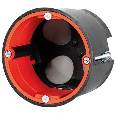 Hohlwand-Gerätedose BS3500TC, für Holzbau Ø 68 mm, mit Rohreinführung 4x M20 - Tiefe 62 mm
