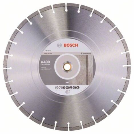HOJA DE DIAMANTE BOSCH 400x254 SEG HORMIGÓN