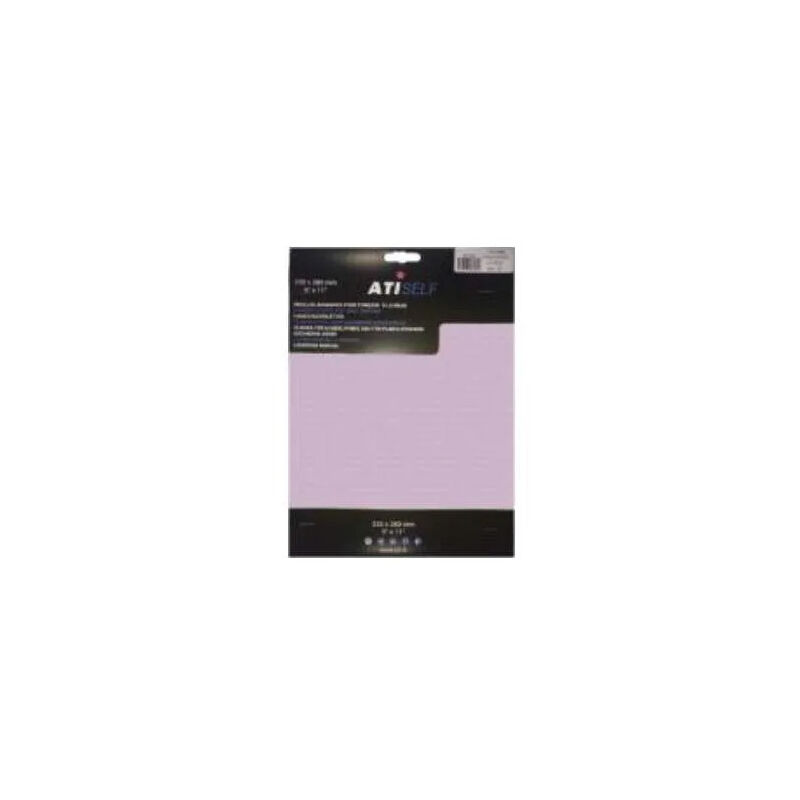 

Ati Abrasifs - Hoja de lijado PWL 230x280, grano 80, paquete de 5 hojas