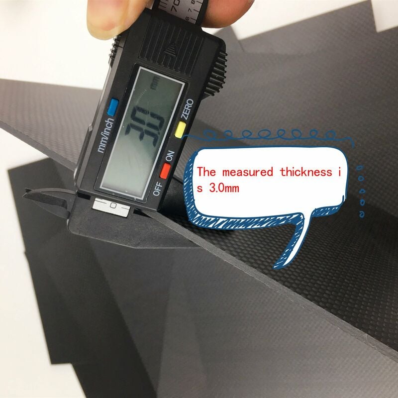 

Hoja de placa de fibra de carbono completa 3K, material de tablero de avion modelo de alta resistencia resistente a la corrosion,1,5 mm brillante