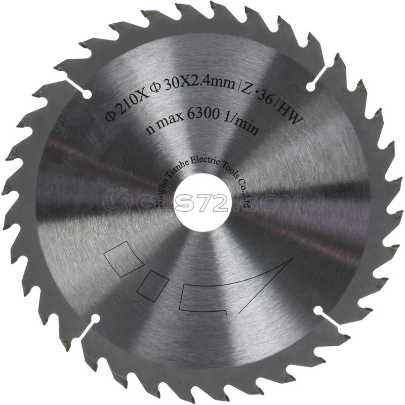 

HOJA DE SIERRA CIRCULAR Ø210 x 30 x 2.4 mm 36T PARA SIERRA PL75 - Scheppach