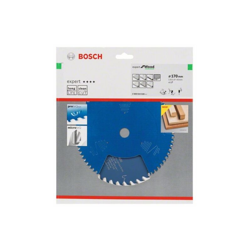 

Hoja De Sierra Circular Ex Wo H 170X30-40 - Bosch