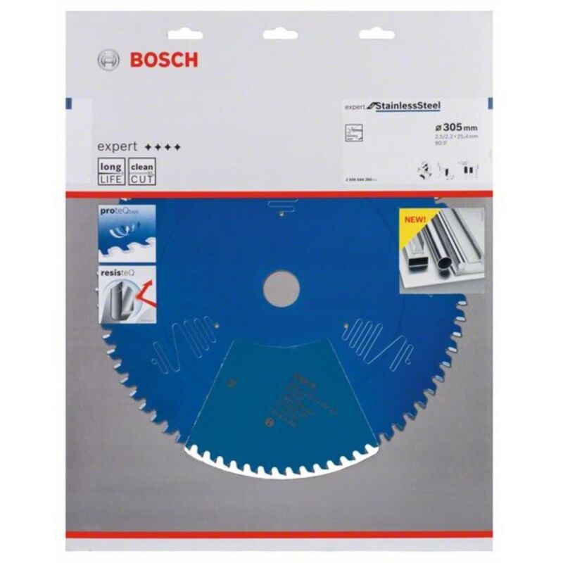 

Bosch Hoja de sierra circular Expert para acero inoxidable. 305 x 25,4 x 2,5 x 80