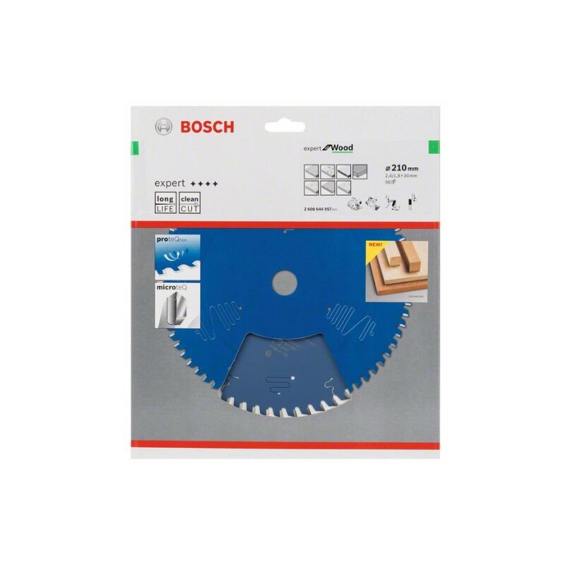 

BOSCH 2608644057 Hoja De Sierra Circular Expert for Wood H 210x30-56