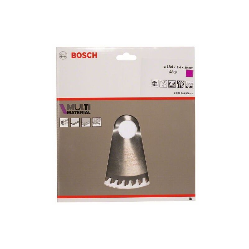 

Hoja De Sierra Circular Mm Mu H 184X30-48 - Bosch