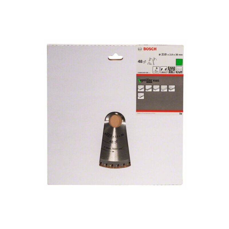 

Hoja De Sierra Circular Op Wo B 210X30-48 - Bosch