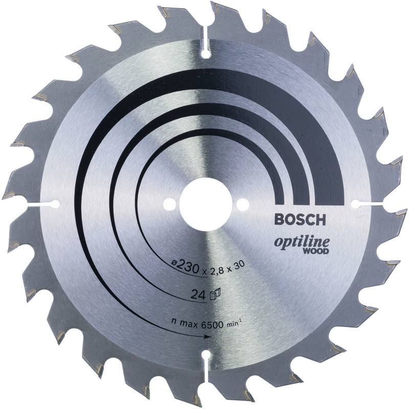 

BOSCH 2608640627 Hoja De Sierra circular OP WO H 230x30-24