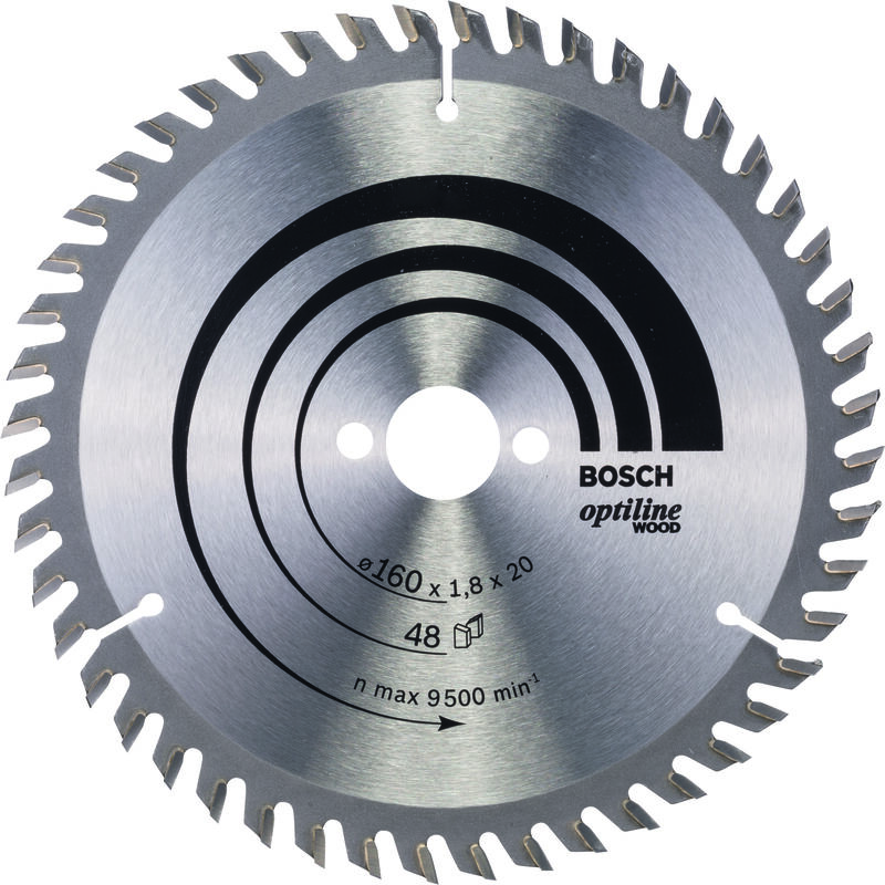 

BOSCH 2608641172 Hoja De Sierra circular OP WO H 160x20-48