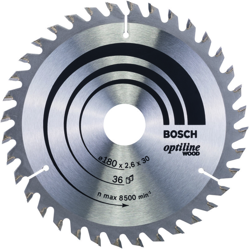 

BOSCH 2608640609 Hoja De Sierra circular OP WO H 180x30-36