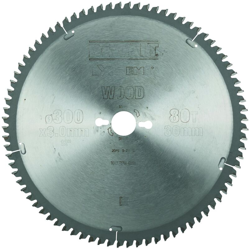 

Dewalt DT4281-QZ Hoja para sierra circular estacionaria 300x30mm 80D