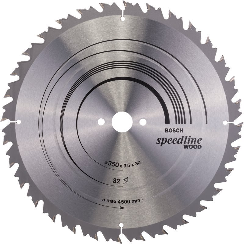 

BOSCH 2608640683 Hoja De Sierra circular SE WO S 350x30-32