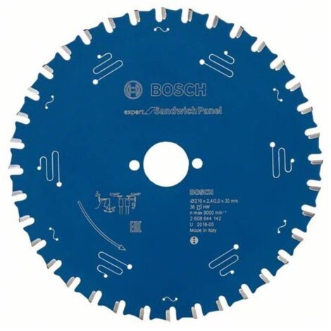Hoja de sierra circular.Expert SP 210x2,4x30mm Z36 TF Bosch