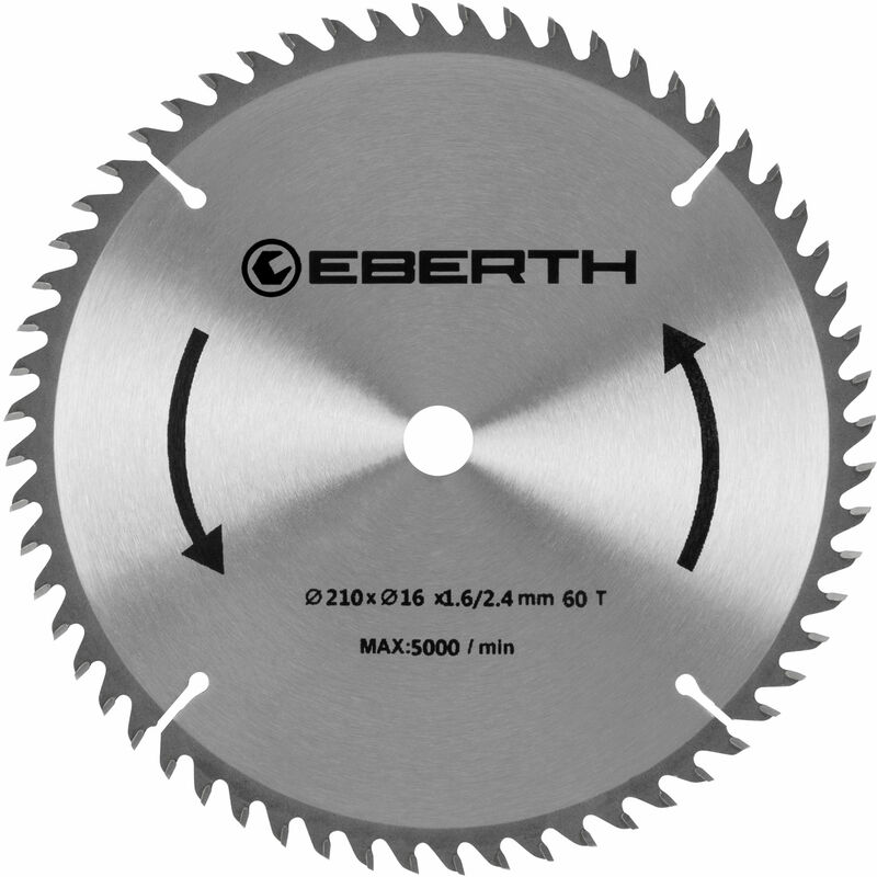 

Eberth - Hoja de sierra con un diámetro de 210mm