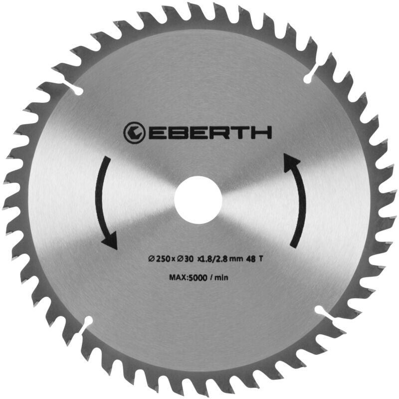 

Eberth - Hoja de sierra con un diámetro de 250mm
