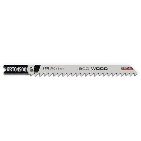 Hoja de sierra de calar HSC Eco U para madera - 2 piezas Kreator