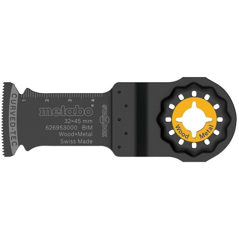 

Metabo 626953000 Hoja sierra de inmersión Madera y Metal BiM 45x32 mm