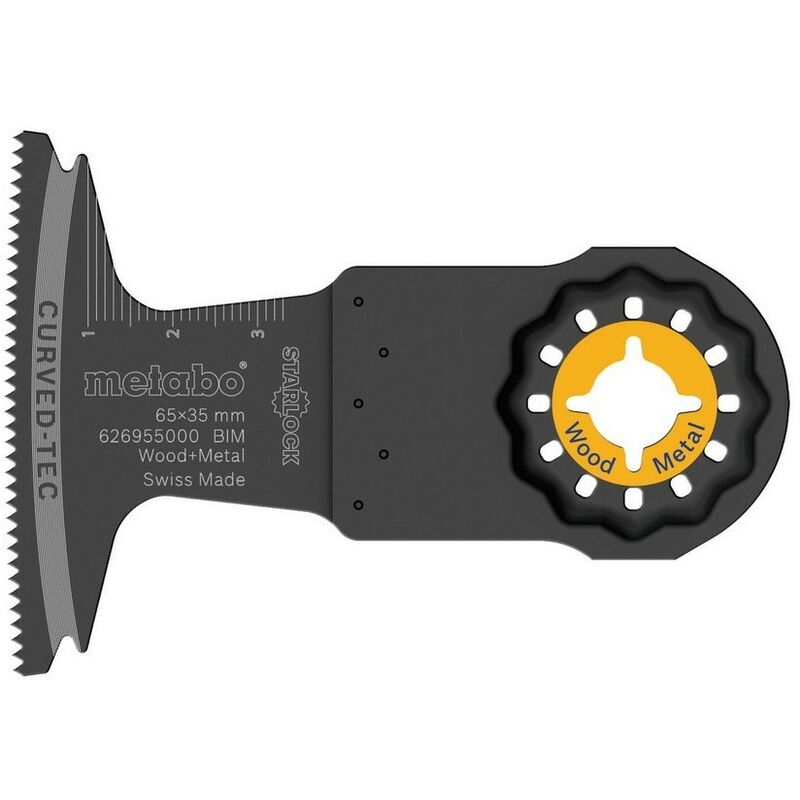 

Metabo 626955000 Hoja sierra de inmersión Madera y Metal BiM 40x65 mm