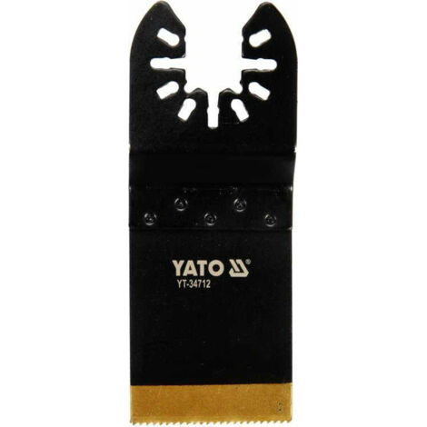 Hoja de sierra de inmersión Yato para herramienta multifunción Bimtin 34 x 90 mm