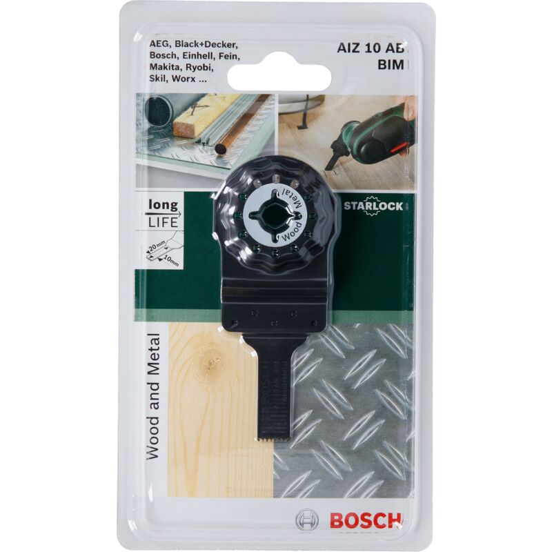 

2609256949 Sierra inmersión HCS Starlock AIZ 10 AB Wood&Metal 10 x 20 - Bosch