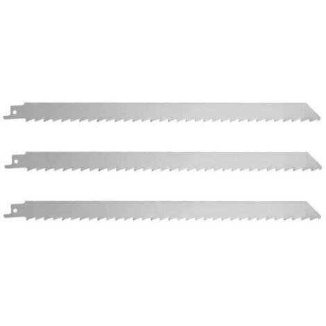 Hoja de sierra de sable 225x19x1,25 4D HCS VIRUTEX Blister 3 piezas - 6531051