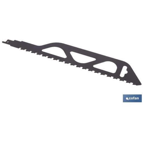 Hoja de sierra de sable de metal duro 280 mm, 20 dientes TPI, universal para construcción