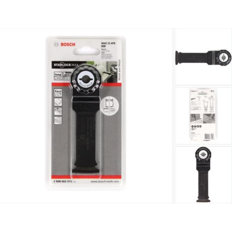 Hoja de sierra oblicua BIM, negro - Bosch 2608662571 MAIZ 32 APB (por 10)