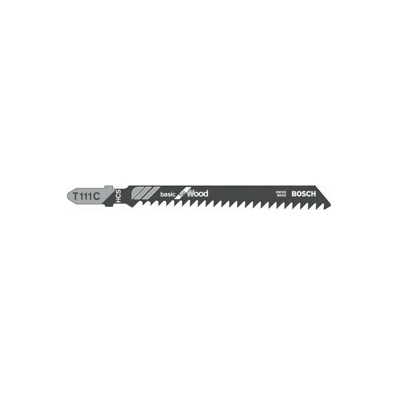 

BOSCH 2608630033 Hoja de sierra de calar T 111 C Basic for Wood