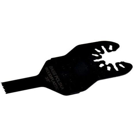 Hoja de sierra para madera y plástico HCS de 3/8"